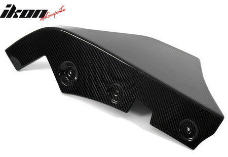 Fits 20-24 Toyota GR Supra A90 AG Style Rear Bumper Aprons Gloss Carbon Fiber CF