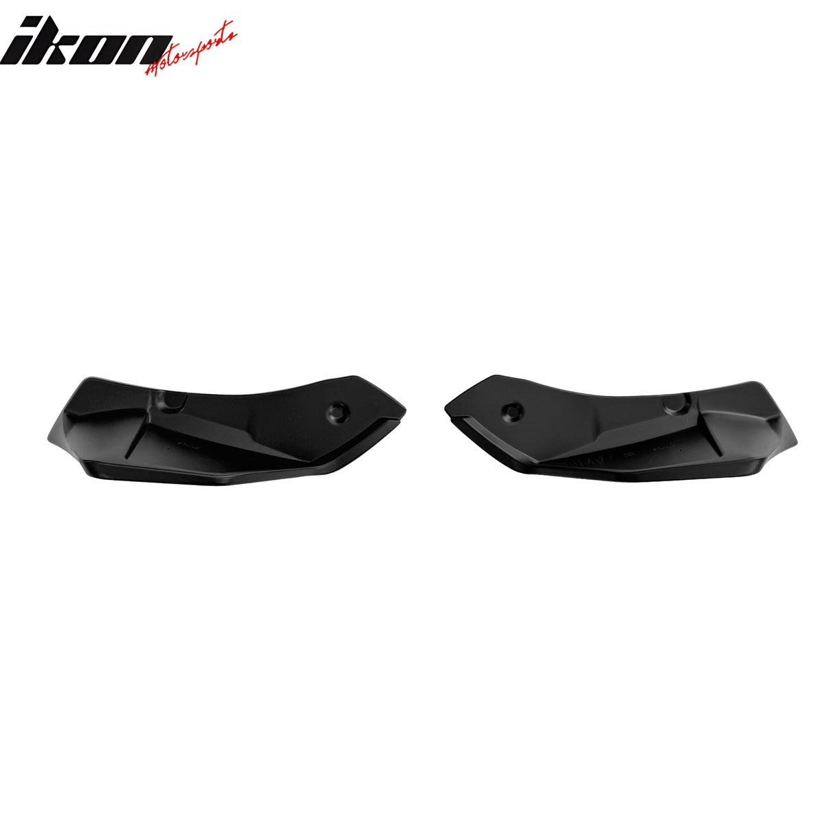 Fits 20-24 Toyota GR Supra Rear Bumper Splitters AG Style Matte Black Side Apron