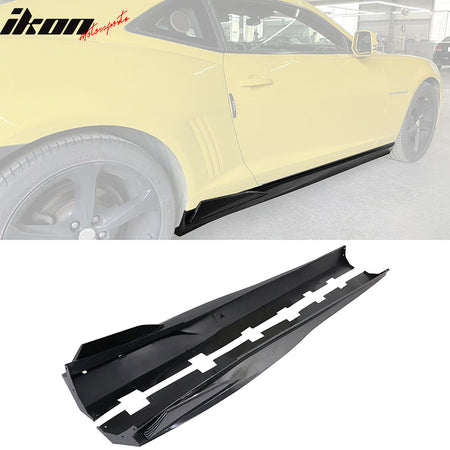 Fits 10-15 Chevy Camaro IKON V2 Style Side Skirts Rocker Panels PP