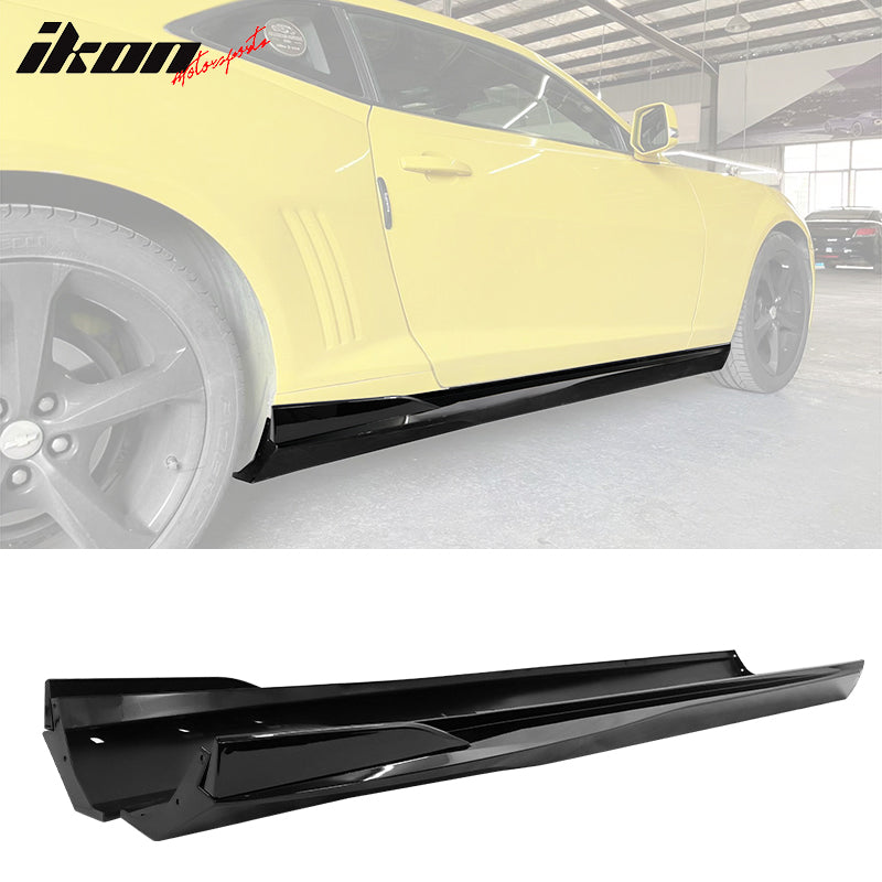 Fits 10-15 Chevy Camaro Rocker Style Side Skirts Rocker Panels PP