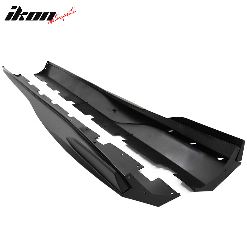 Fits 10-15 Chevy Camaro Rocker Style Side Skirts Rocker Panels PP