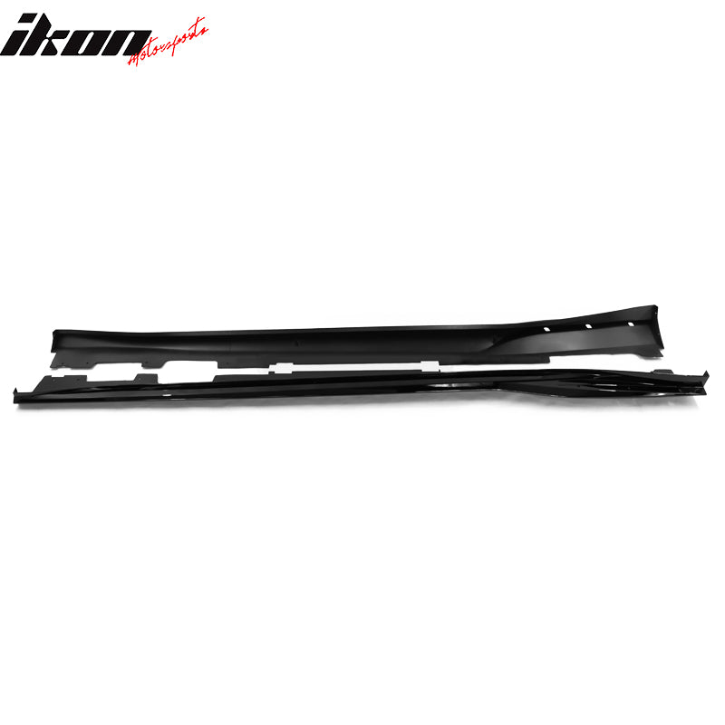 For 16-24 Chevy Camaro Ikon V2 Style Side Skirts Rocker Panel 4PC PP