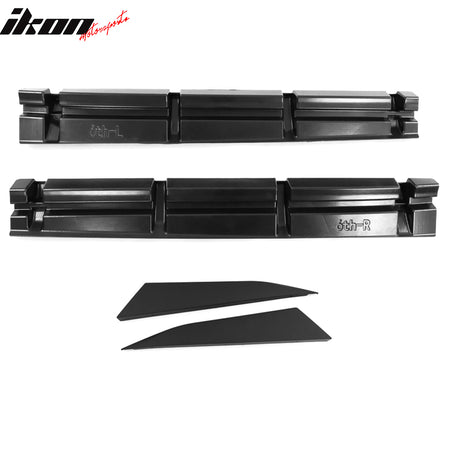 For 16-24 Chevy Camaro Ikon V2 Style Side Skirts Rocker Panel 4PC PP