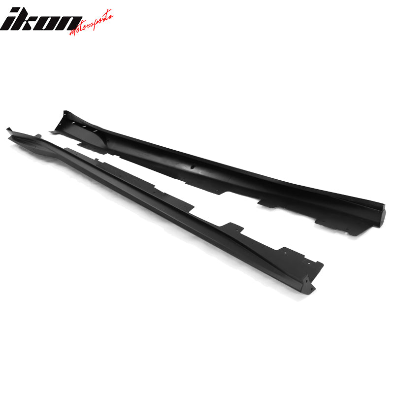 For 16-24 Chevy Camaro Ikon V3 Style Side Skirts Rocker Panel 4PC PP