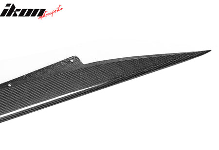 Fits 20-25 Chevy Corvette C8 Stingray/Z51 Side Skirts Carbon Fiber Rocker Panel