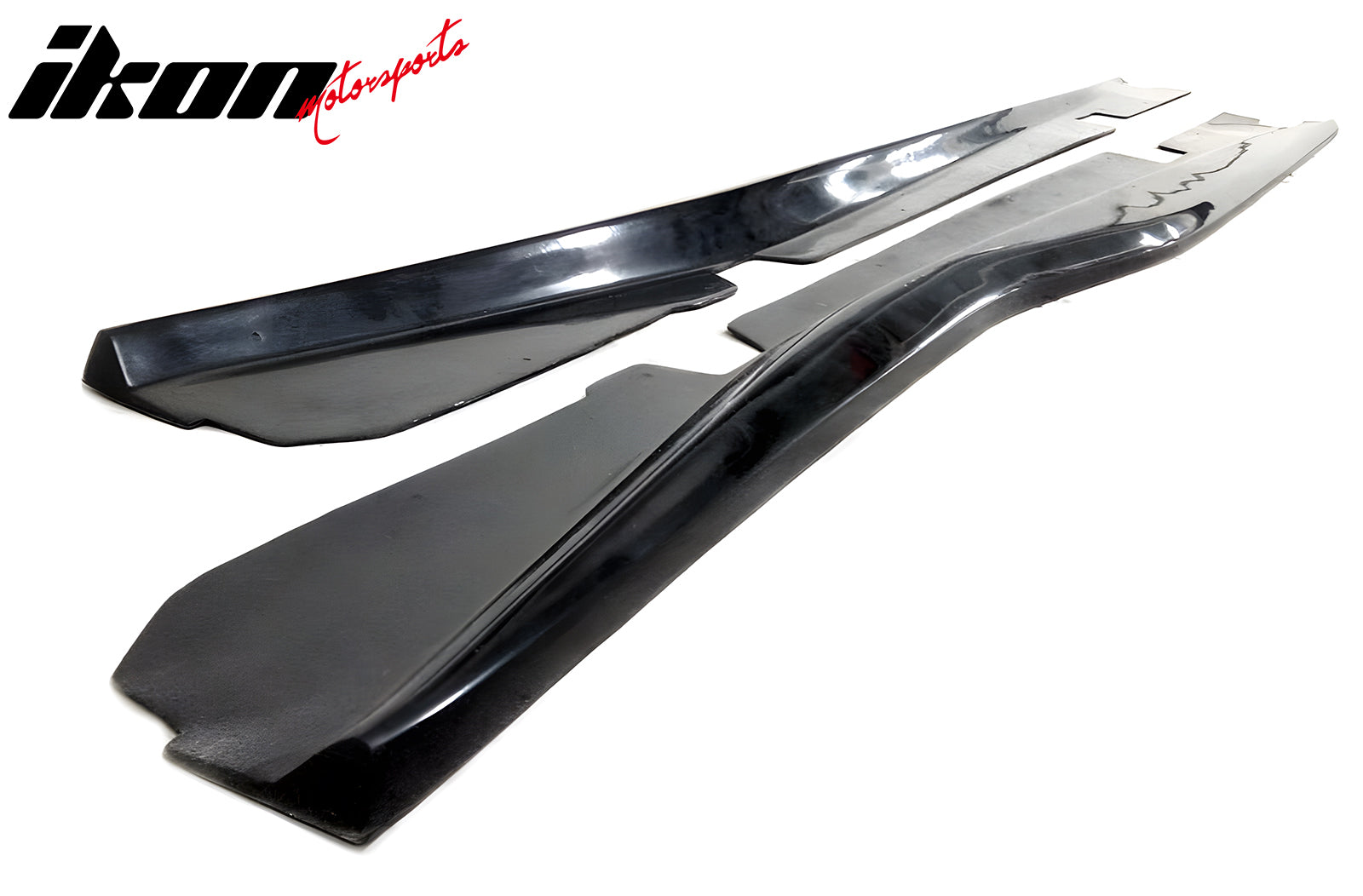 Fits 14-19 Chevy Corvette C7 Z07 Style Side Skirts Rocker Panel Lip Splitter PU