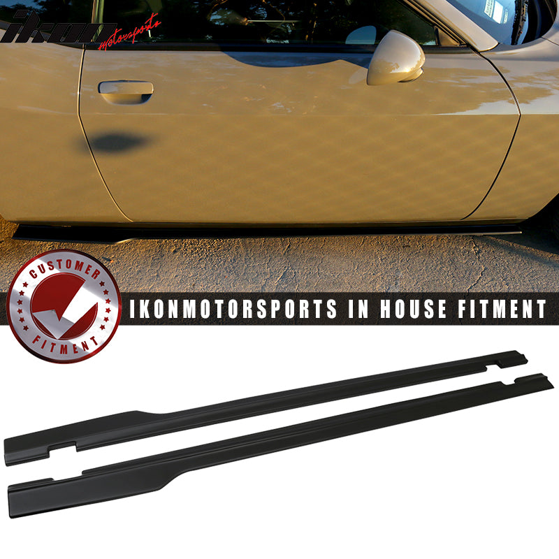 Fits 15-23 Dodge Challenger SXT Side Skirts Extension Rocker Panel