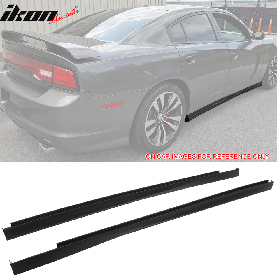 2011-2023 Dodge Charger SRT Style Side Skirt Rocker Panel Extension PP