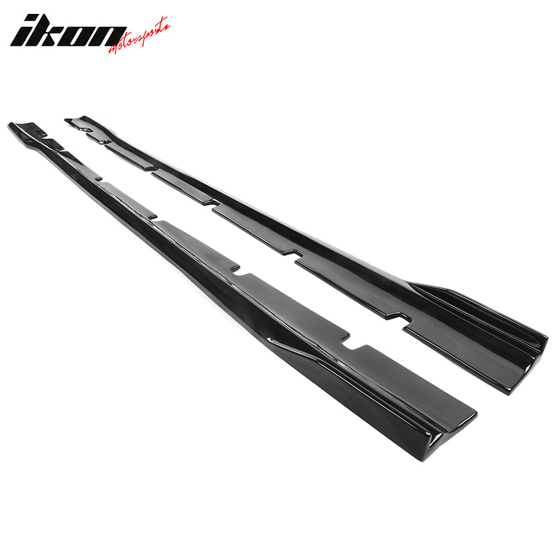 Fits 20-23 Dodge Charger SRT Widebody PP Side Skirts Diffuser Lips