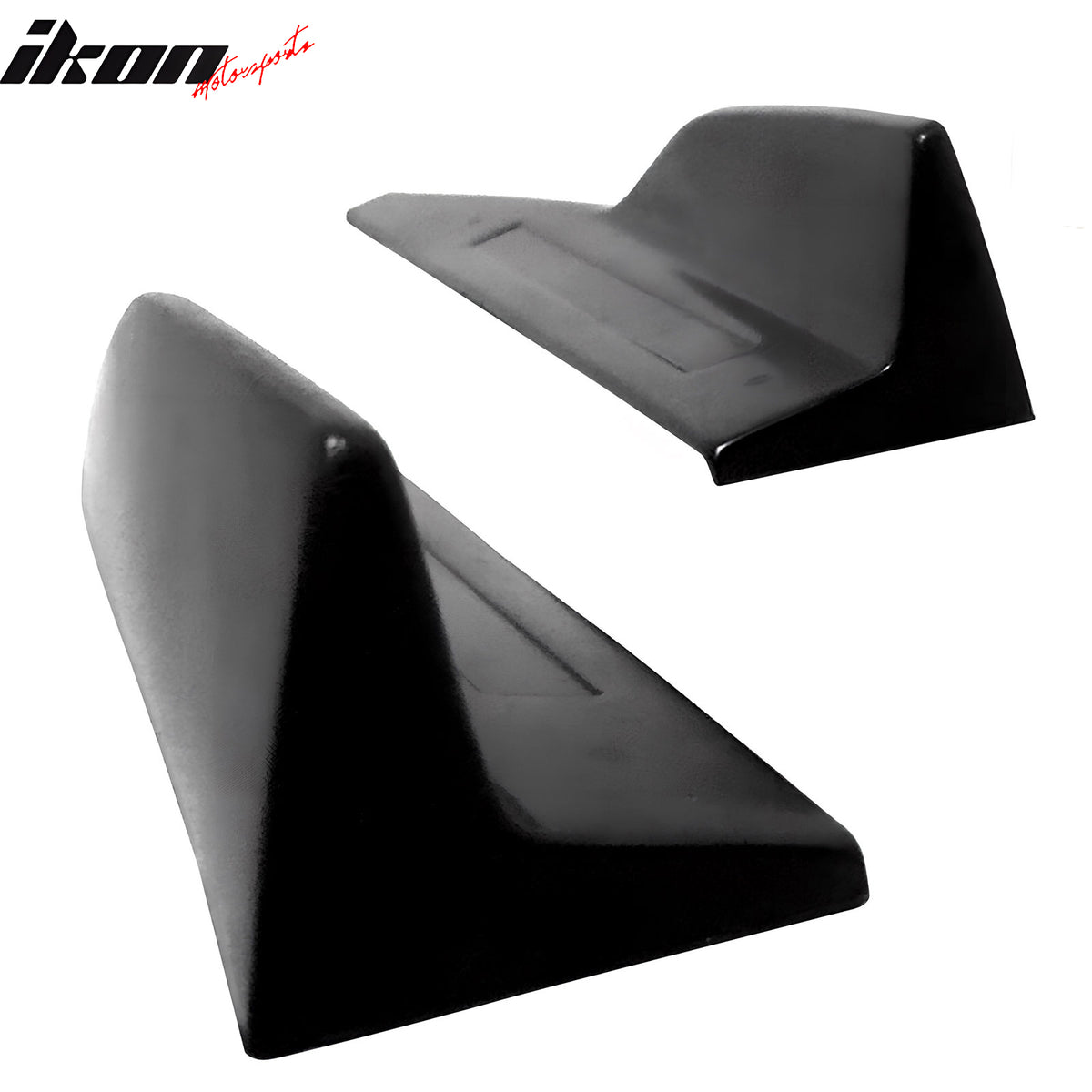 Universal ROU Style Side Skirts Extension Bottom Rocker Moulding Winglet Lip PU