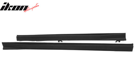 Fits 23-24 Honda Accord 11th Gen IKON Style PP Side Skirts Extension Panel Kit