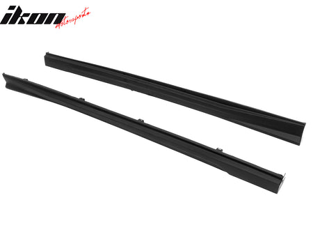 Fits 23-24 Honda Accord 11th Gen IKON Style PP Side Skirts Extension Panel Kit