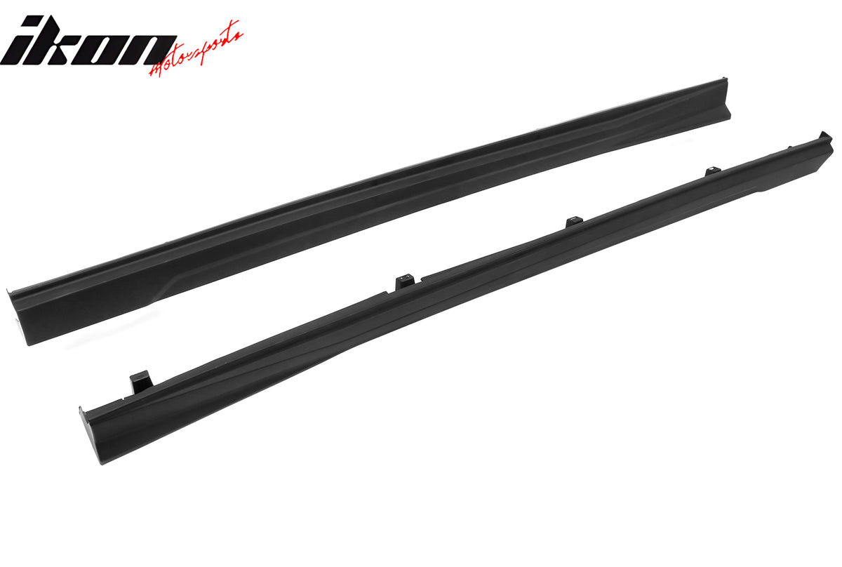 Fits 23-24 Honda Accord 11th Gen IKON Style PP Side Skirts Extension Panel Kit