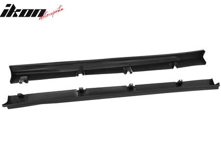 Fits 23-24 Honda Accord 11th Gen IKON Style PP Side Skirts Extension Panel Kit