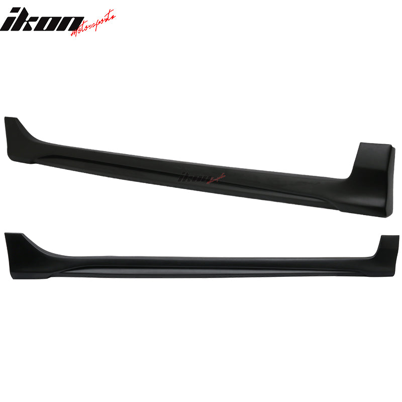 Fits 16-21 Honda Civic Sedan AVS Style Side Skirts Rocker Panel Splitter - PP