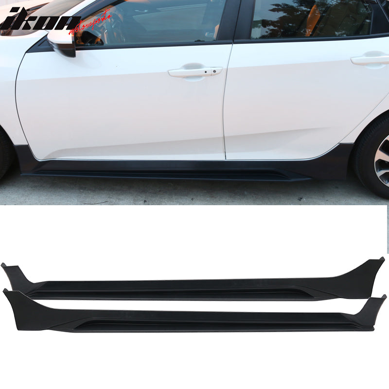 2016-2021 Honda Civic Sedan 10th Gen Mugen Mug Unpainted Side Skirt PP