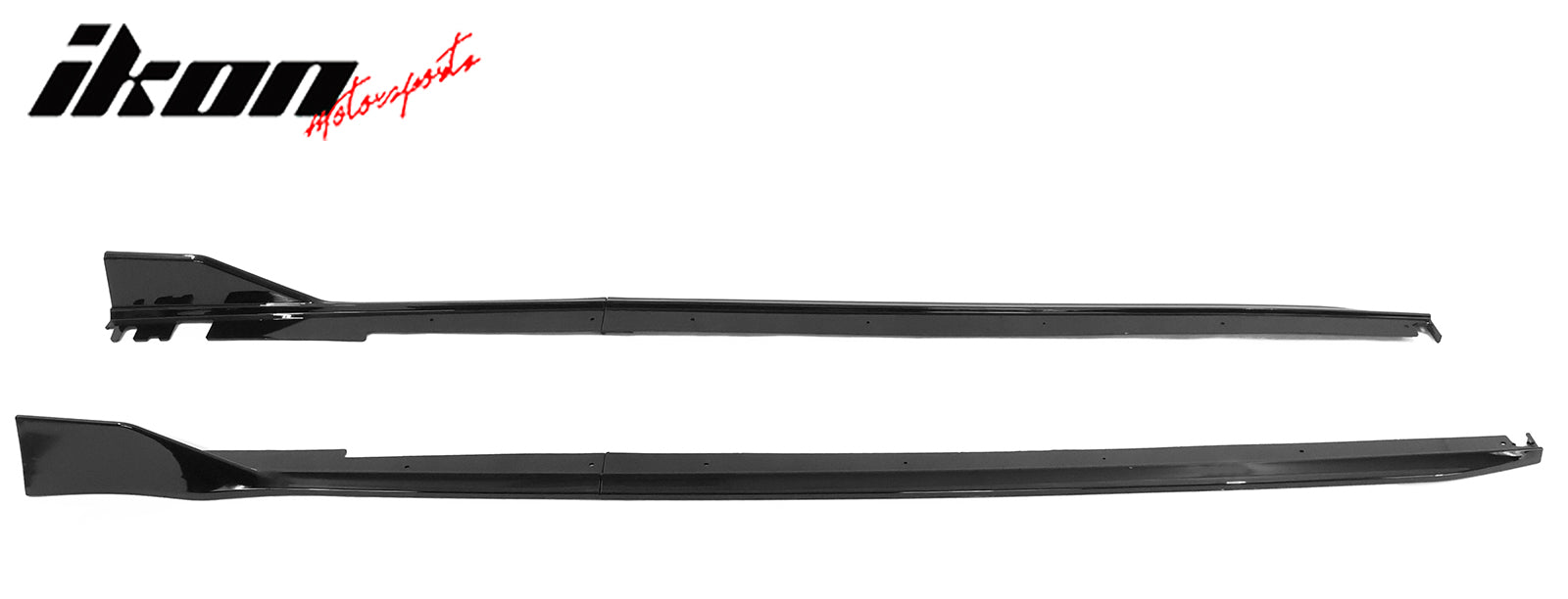 For 22-23 Honda Civic 11th Type R Side Skirts Extension Rocker Panel Gloss Black