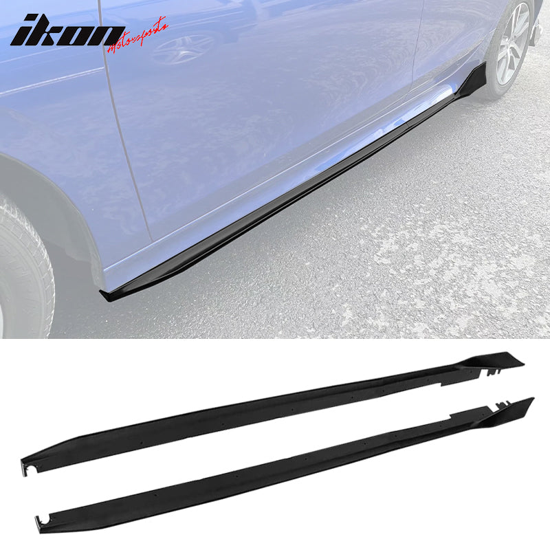 For 22-24 Civic FE-C Front Rear Lip Trunk Spoiler Type R Side Skirts Matte Black