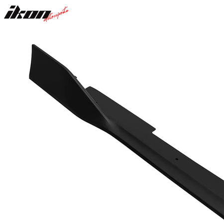 For 22-24 Civic FE-C Front Rear Lip Trunk Spoiler Type R Side Skirts Matte Black