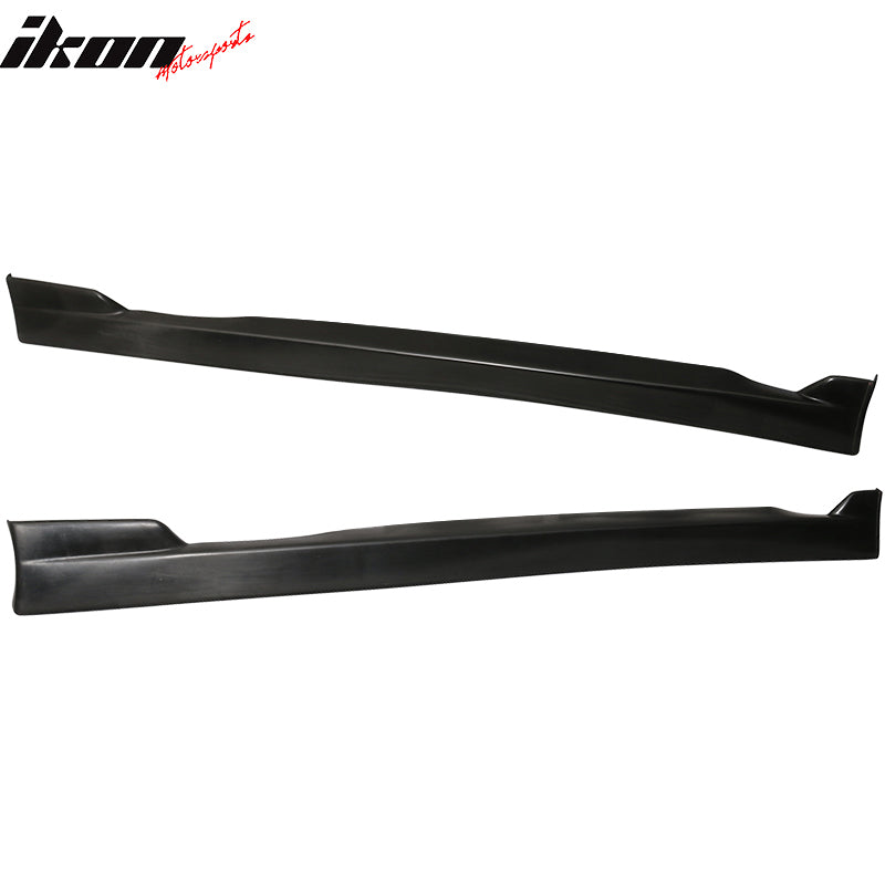 Fits 96-00 Honda Civic CS Style Side Skirts Extension Rocker Panel Unpainted PU