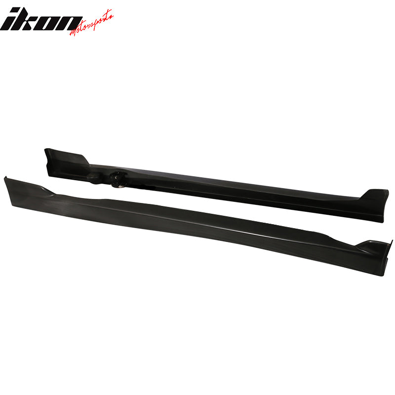 Fits 96-00 Honda Civic CS Style Side Skirts Extension Rocker Panel Unpainted PU