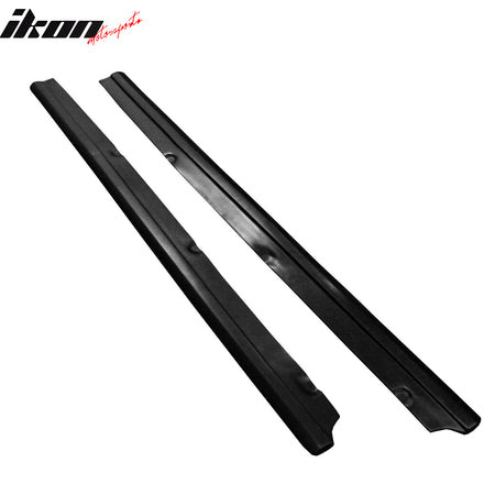 Universal 65" x 3.5" JDM DF Side Skirt Extension Bottom Line Rocker Panel Lip PU