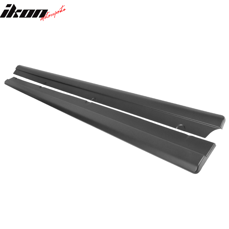 IKON MOTORSPORTS, Side Skirts Compatible With 2000-2009 Honda S2000 AP1 AP2, DF Style Rocker Panel Bottom Line Lip PP