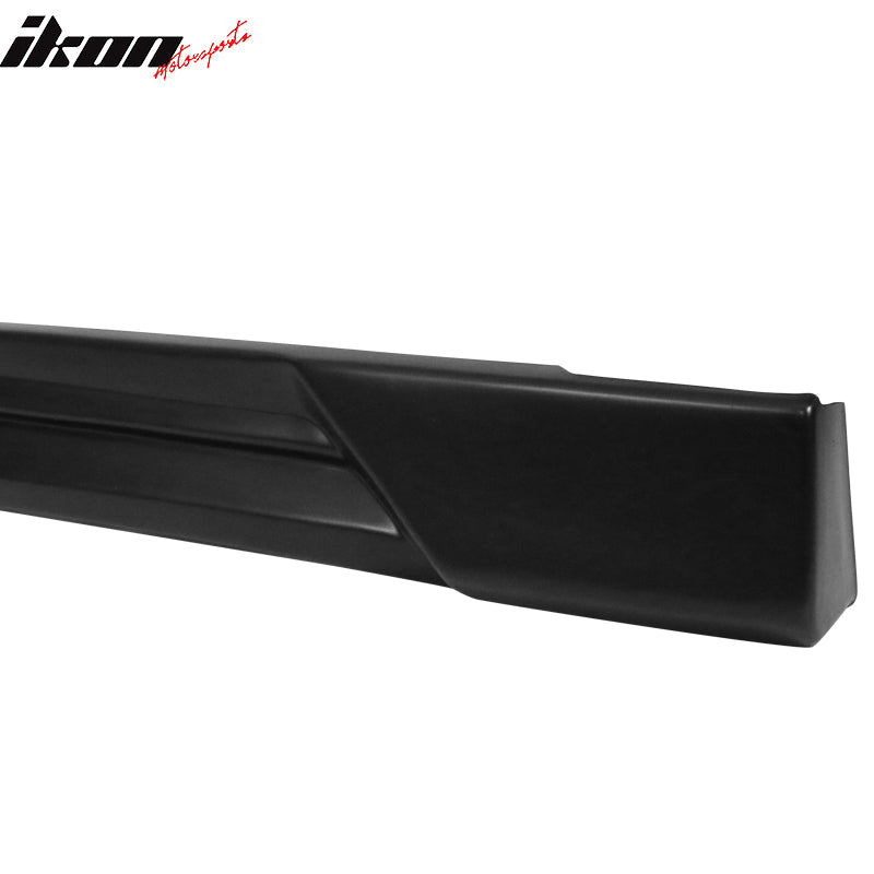 Fits 21-23 Hyundai Elantra Matte Black PP Side Skirts Extension Rocker Panel