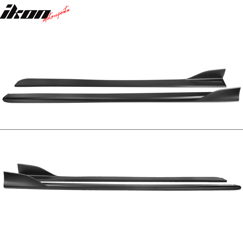 Fits 14-20 Lexus IS250 IS300 IS350 Type A Side Skirts Rockel Panel Matte Black