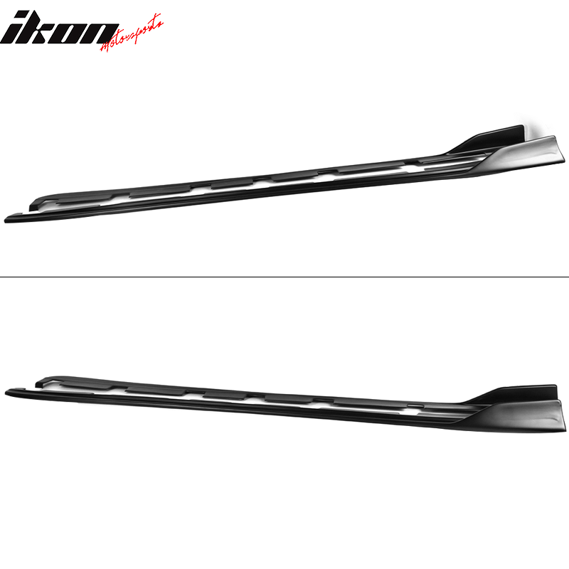 Fits 14-20 Lexus IS250 IS300 IS350 AR Style Side Skirts Matte Black - PP