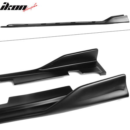 Fits 14-20 Lexus IS250 IS300 IS350 AR Style Side Skirts Matte Black - PP