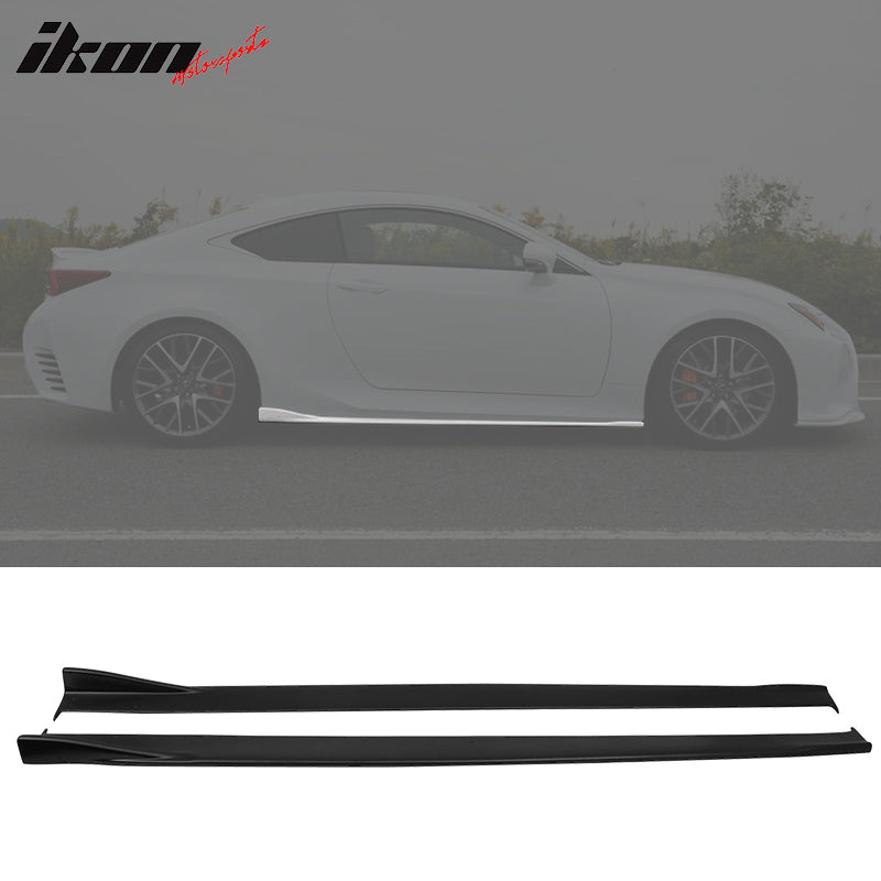 2015-2017 Lexus RC350 RC300 F Sport Silkblaze Style Side Skirt PP