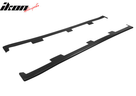 For 01-11 BMW 3-Series M3 UL Style Side Skirt Bottom Line Rocker Panel Lip PU