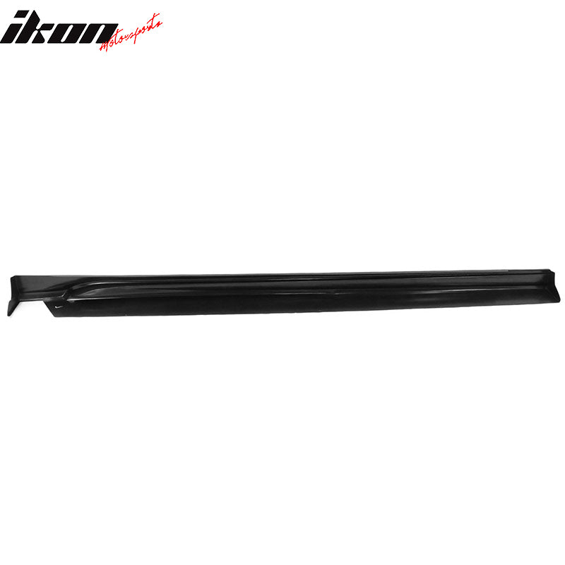 Fits 19-20 Mazda 3 Sedan 4DR Side Skirts Extension Rocker Panel Matte Black PP