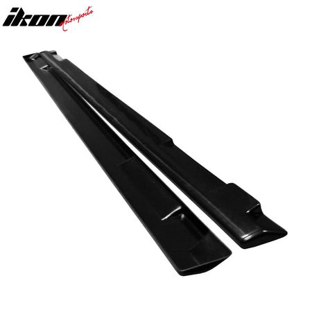 Universal 75" x 3.5" JDM Side Skirts Extension Bottom Line Rocker Panel Lip PU