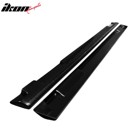 Universal 75" x 3.5" JDM Side Skirts Extension Bottom Line Rocker Panel Lip PU