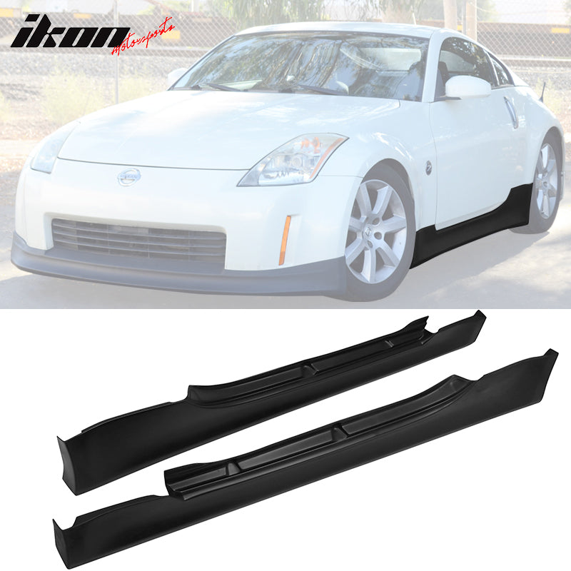 2003-2009 Nissan 350Z Z33 V Style Side Skirts Rocker Panel PU