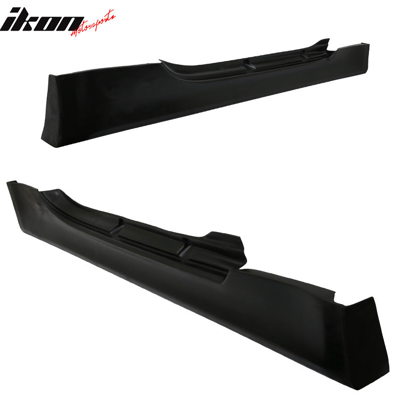 Fits 03-09 Nissan 350Z Z33 V Style Side Skirts Extension Rocker Panel Unpainted