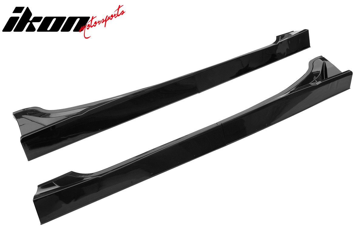 Fit 22-24 Subaru BRZ Toyota GR86 JDM Style 4PC Side Skirts PP