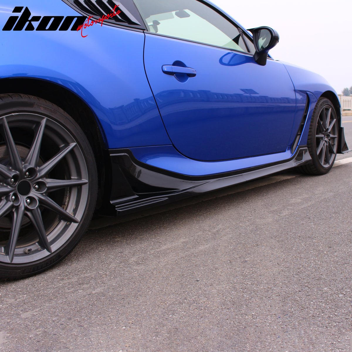 Fit 22-24 Subaru BRZ Toyota GR86 JDM Style 4PC Side Skirts PP