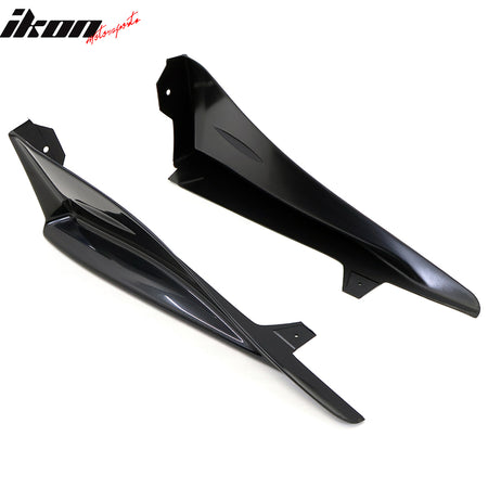 Fits 22-24 Subaru BRZ Toyota GR86 STI Rear Side Skirts Strakes Splash Corner ABS