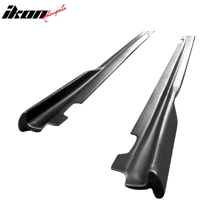 Universal 73" x 6" RB Side Skirt Extension Bottom Line Rocker Panel Winglet Lip