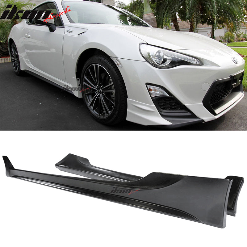 2013-2020 Scion FRS Subaru BRZ GT86 J Style Unpainted Side Skirts PU