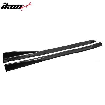 Fits 97-99 Mitsubishi Eclipse DSM CS Black Side Skirts Rocker Panel Extension PU