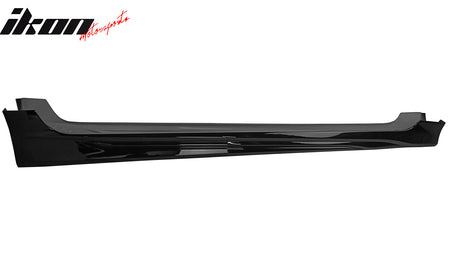 Fits 19-24 Toyota Corolla E210 Hatchback M Style Gloss Black Side Skirts Panel