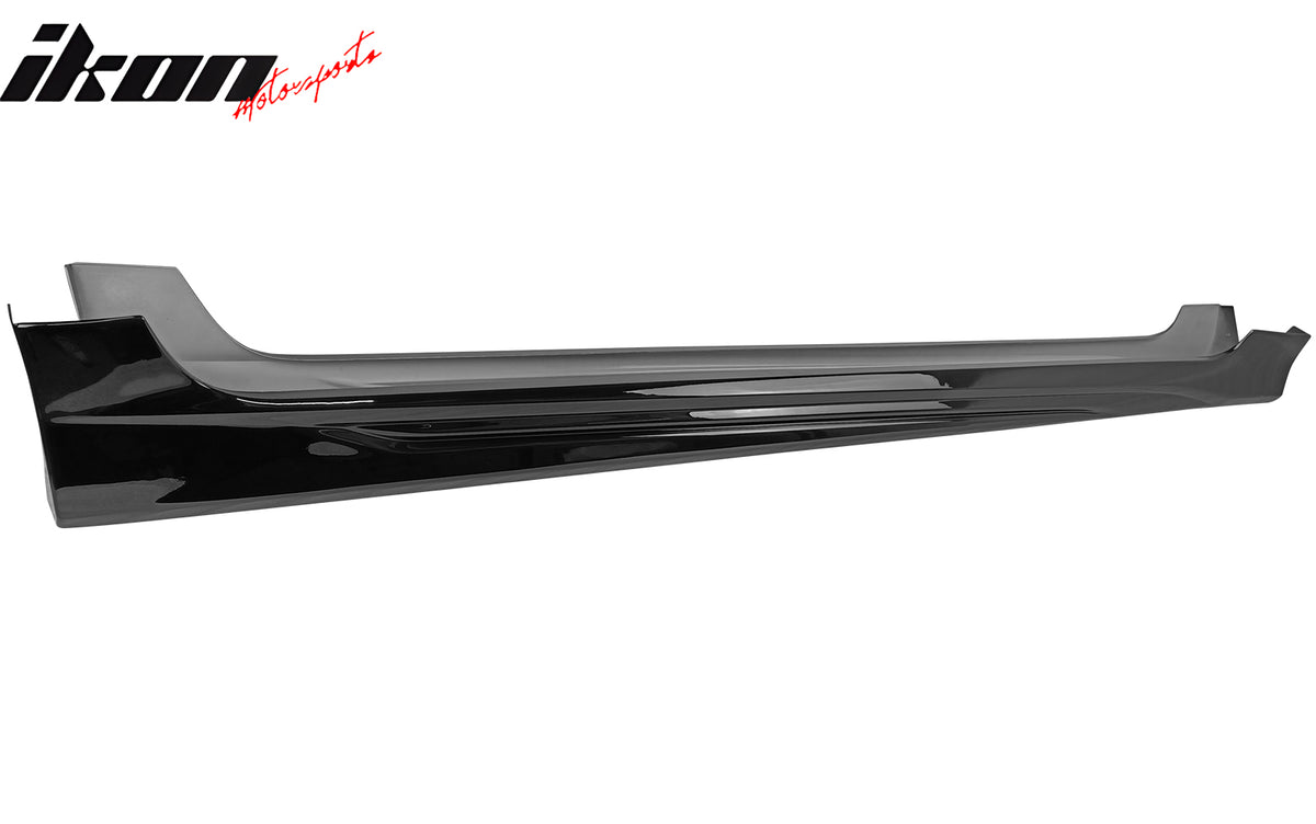 Fits 19-24 Toyota Corolla E210 Hatchback M Style Gloss Black Side Skirts Panel