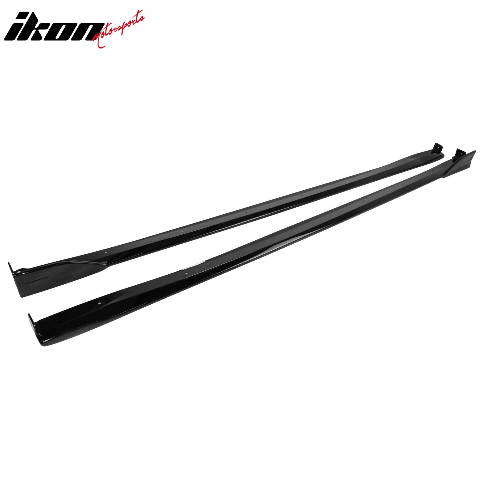 Fits 19-24 Toyota Corolla E210 Hatchback T Style Gloss Black Side Skirts Rocker