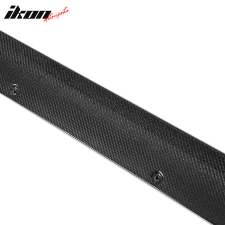 For 21-23 Tesla Model S Carbon Fiber Side Skirts Extension Splitter Rocker Panel