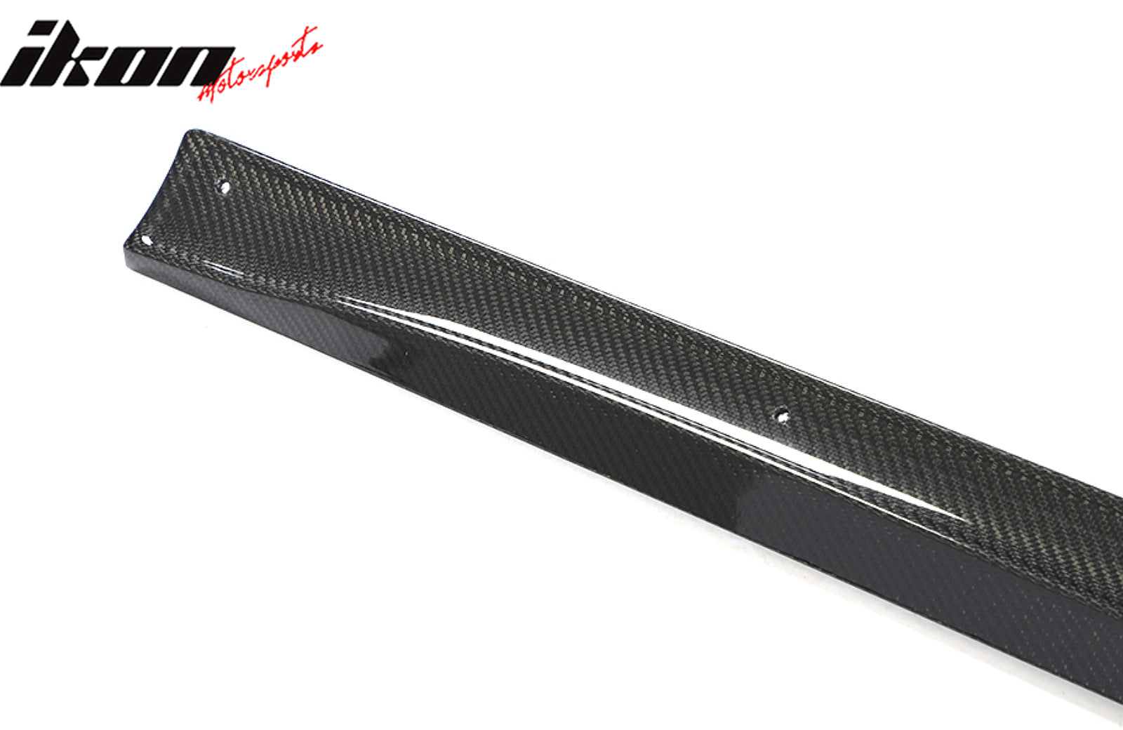 Fits 21-23 Tesla Model S Revozport Gloss Carbon Fiber Side Skirts Splitter Panel