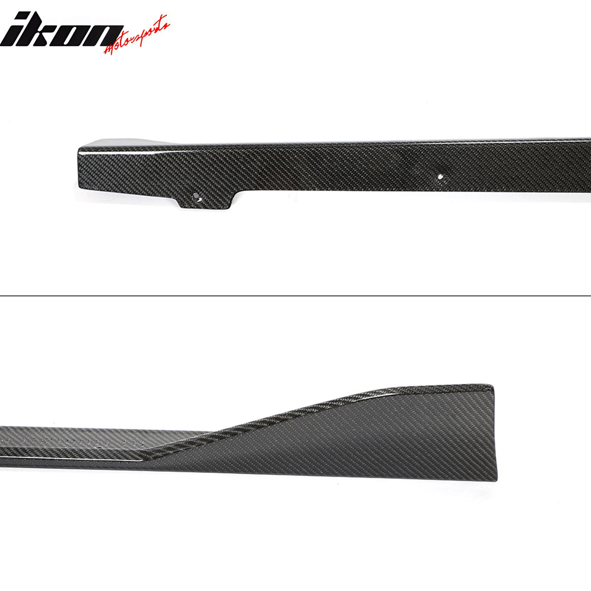 Fit 20-24 Toyota GR Supra A90 A91 MK5 MZ Speed Side Skirts Gloss Carbon Fiber CF